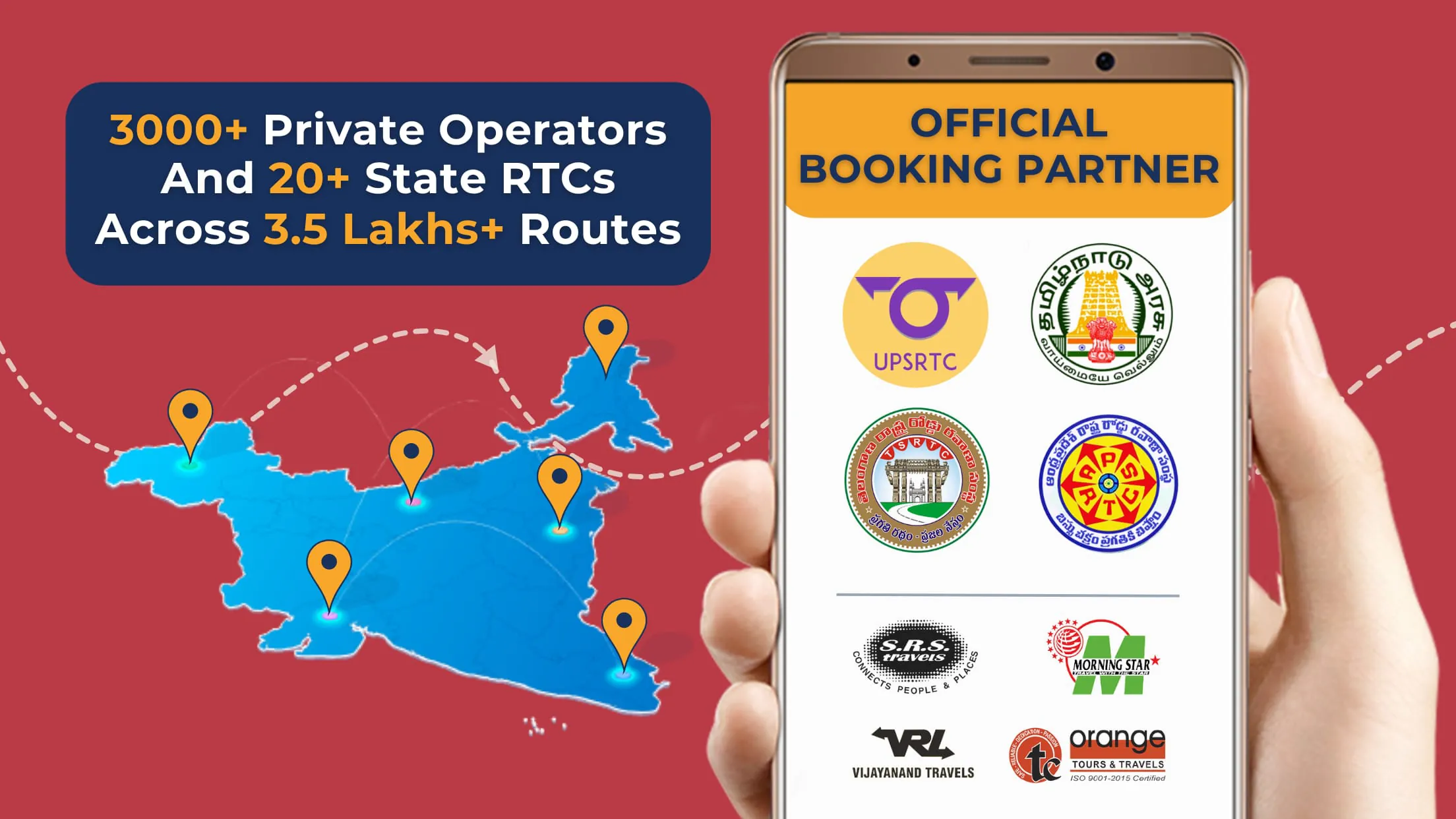 redBus Book Bus, Train Tickets