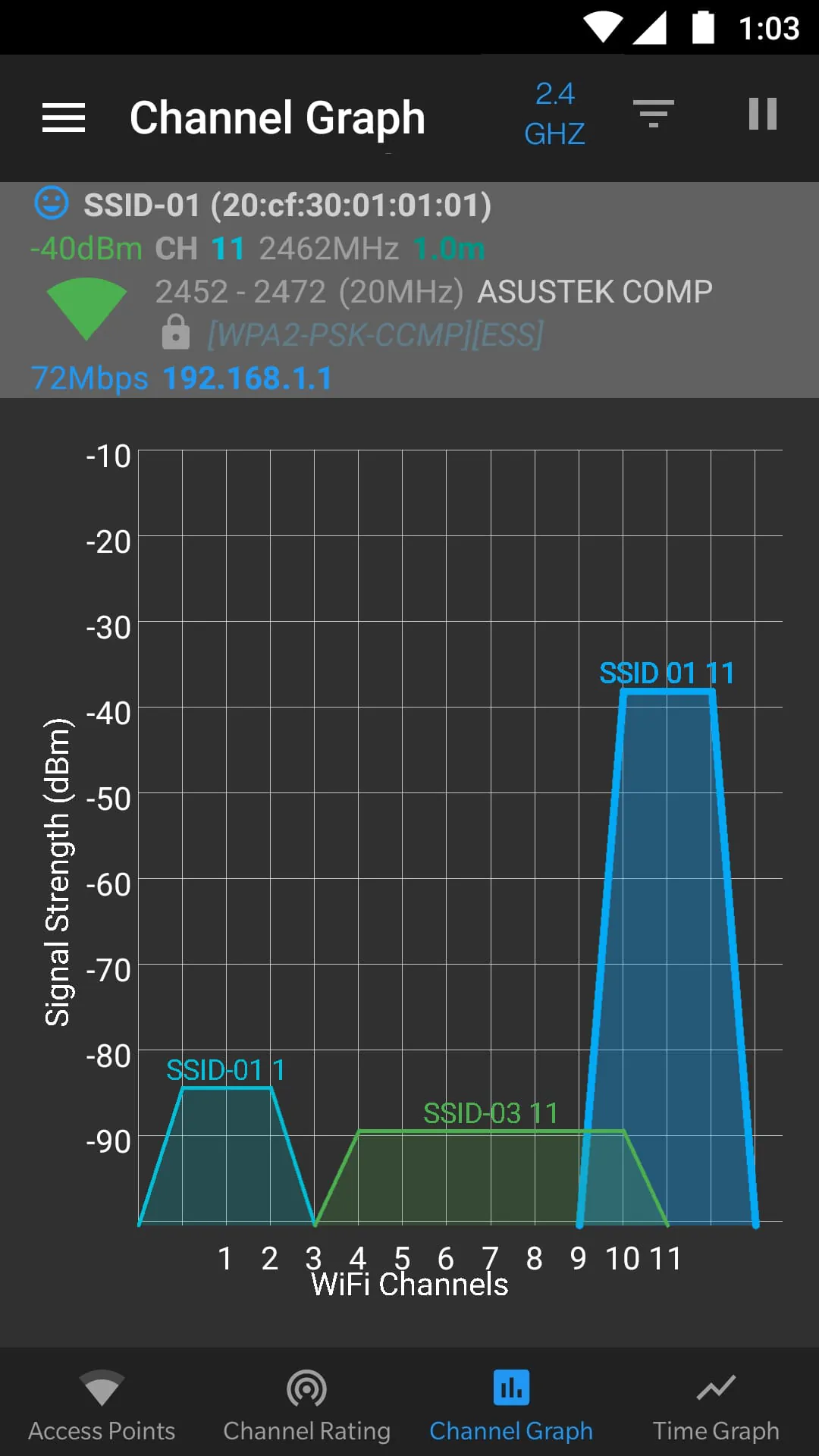 WiFi Analyzer (open-source)