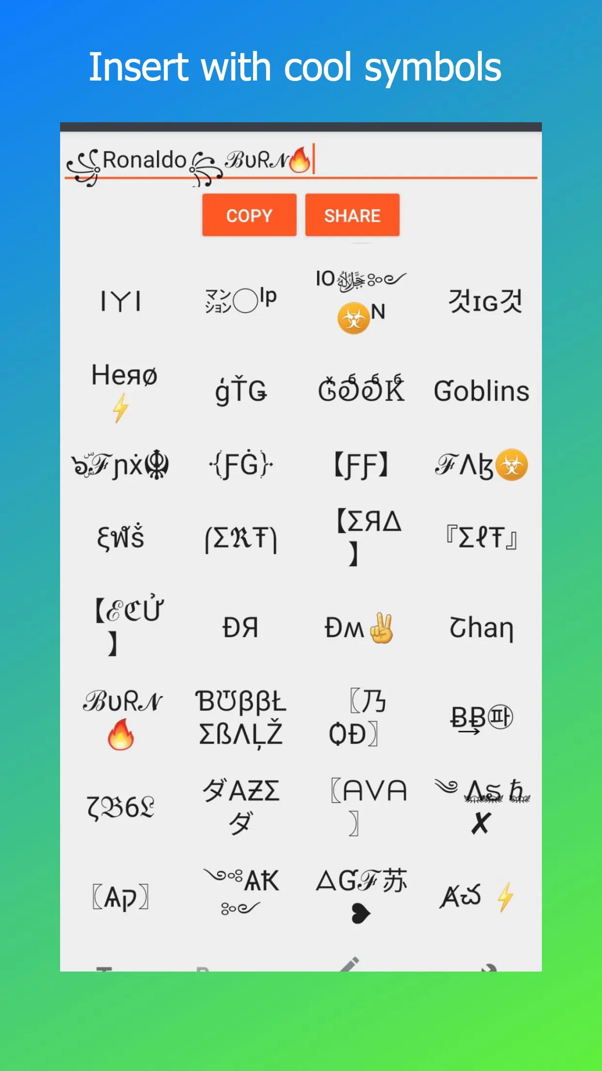 Stylish Text