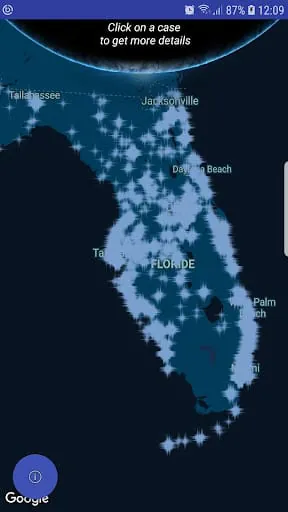 UFO: The USA map