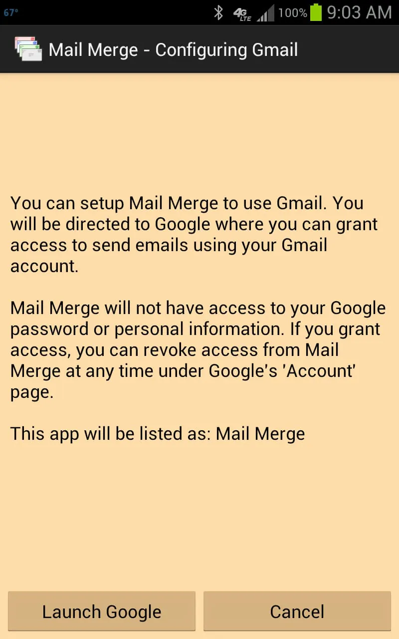 Mail Merge Lite