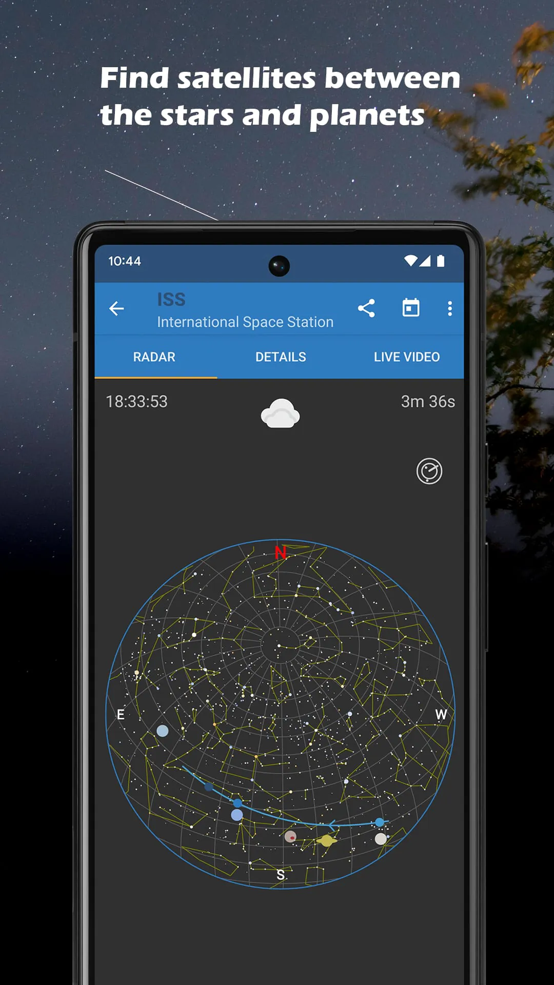 ISS Detector Satellite Tracker