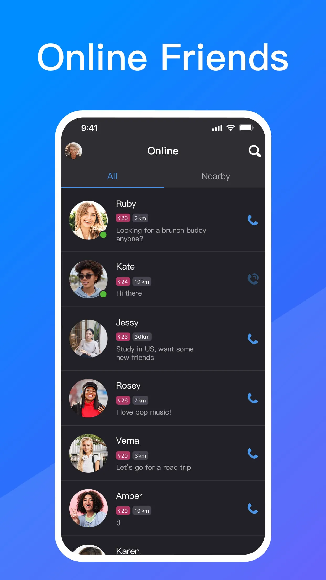 Goodnight: Voice Chat & Dating