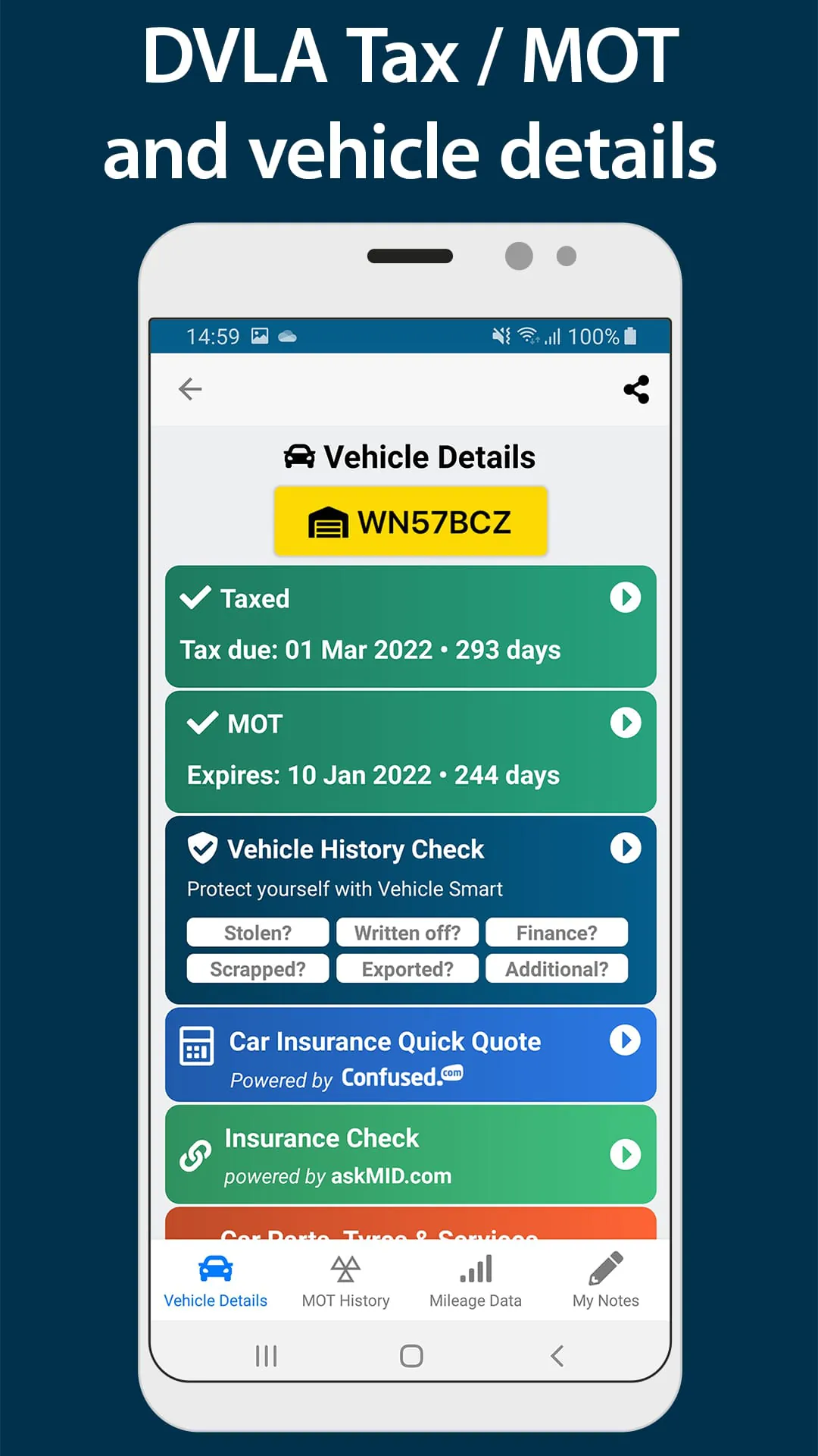 Vehicle Smart - Car Check