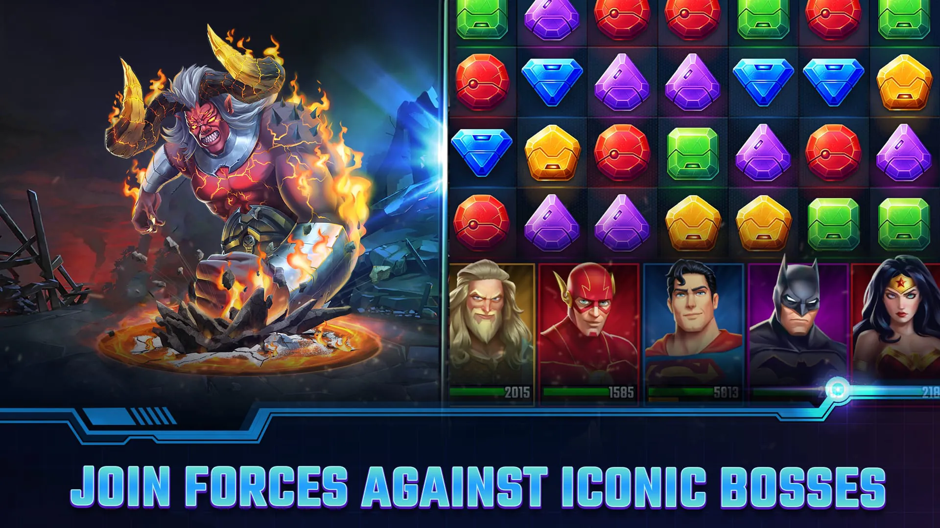 DC Heroes & Villains: Match 3