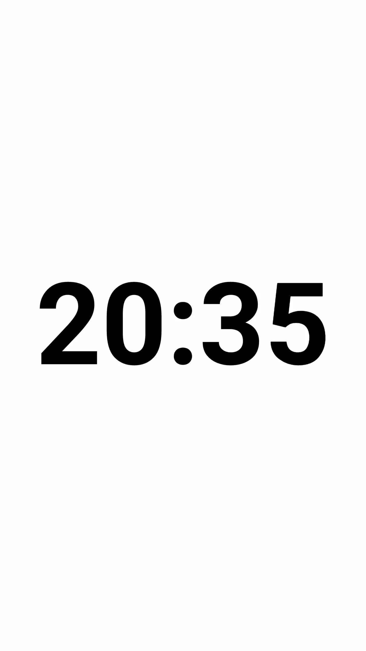 Digital Table Clock