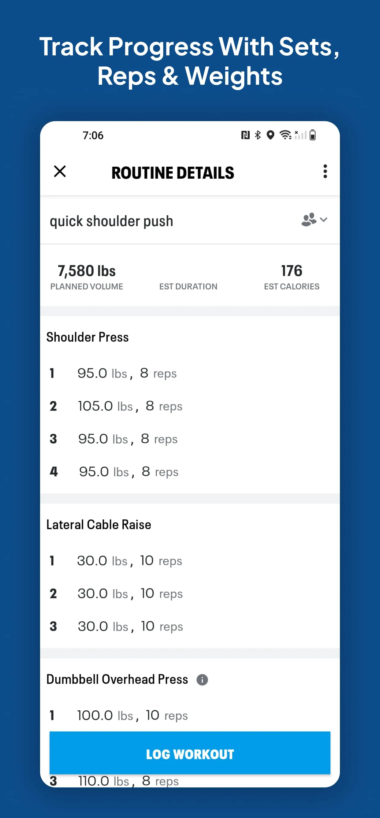 Map My Fitness Workout Trainer