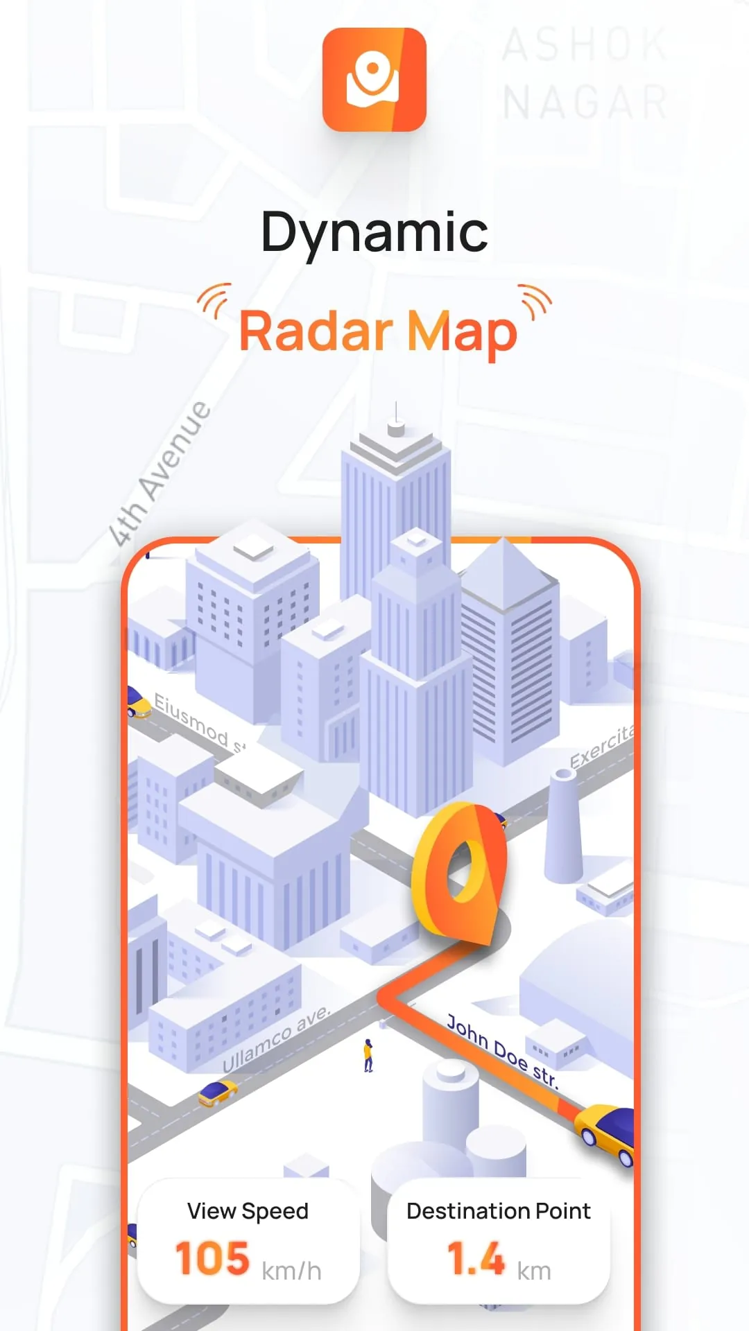 Radar, HUD, Map, Speed Camera