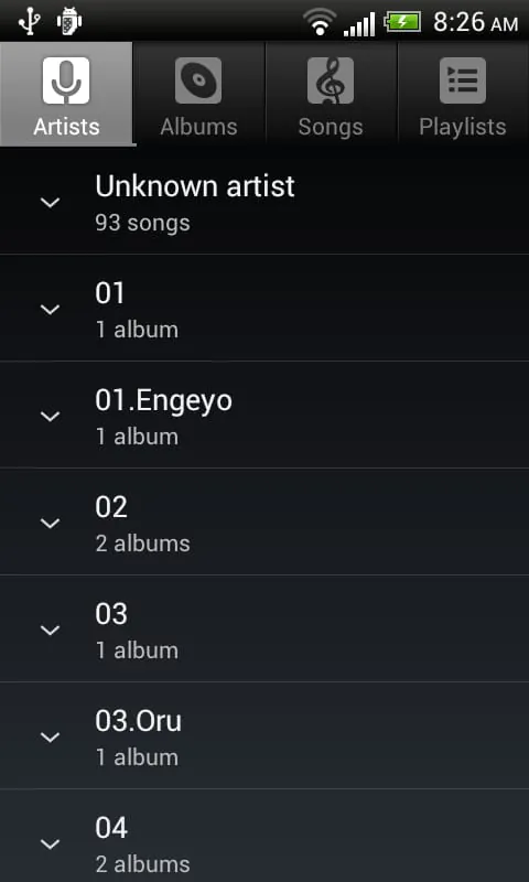 Default Music Player