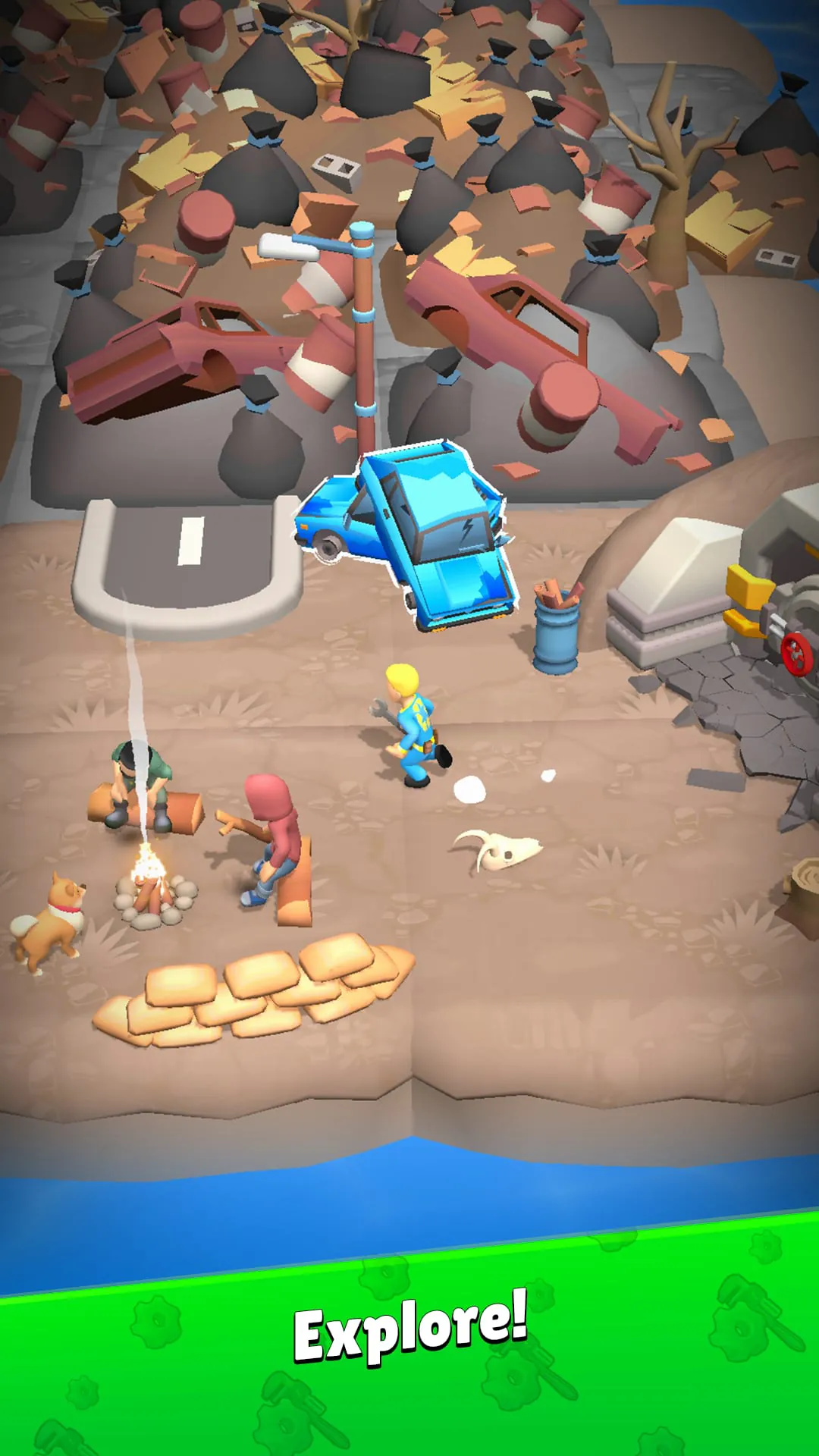 Rebuild the World - Earth idle