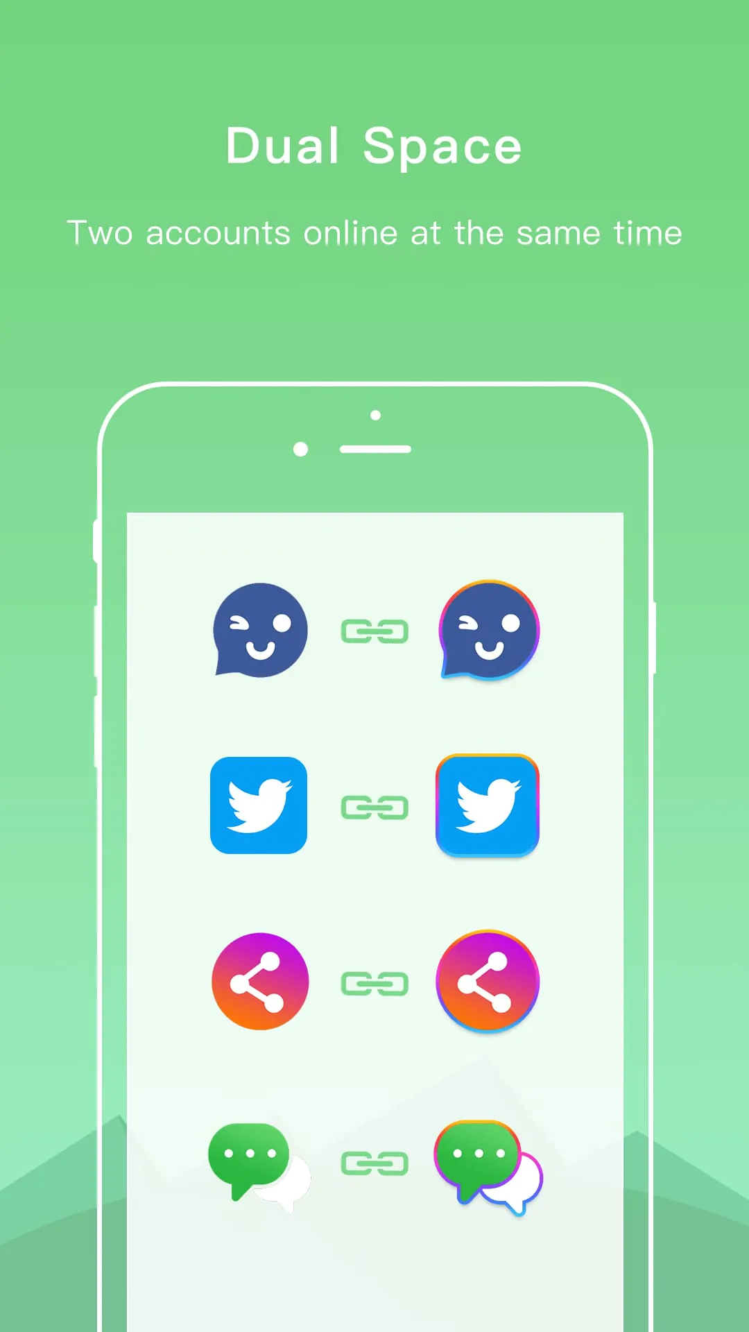 Dual Space - Multiple Accounts