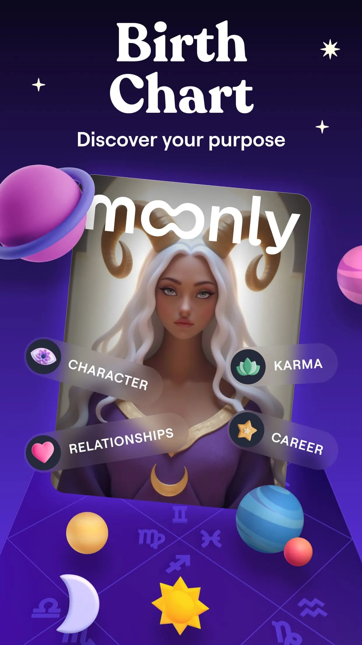 Moonly: Moon Phases & Calendar