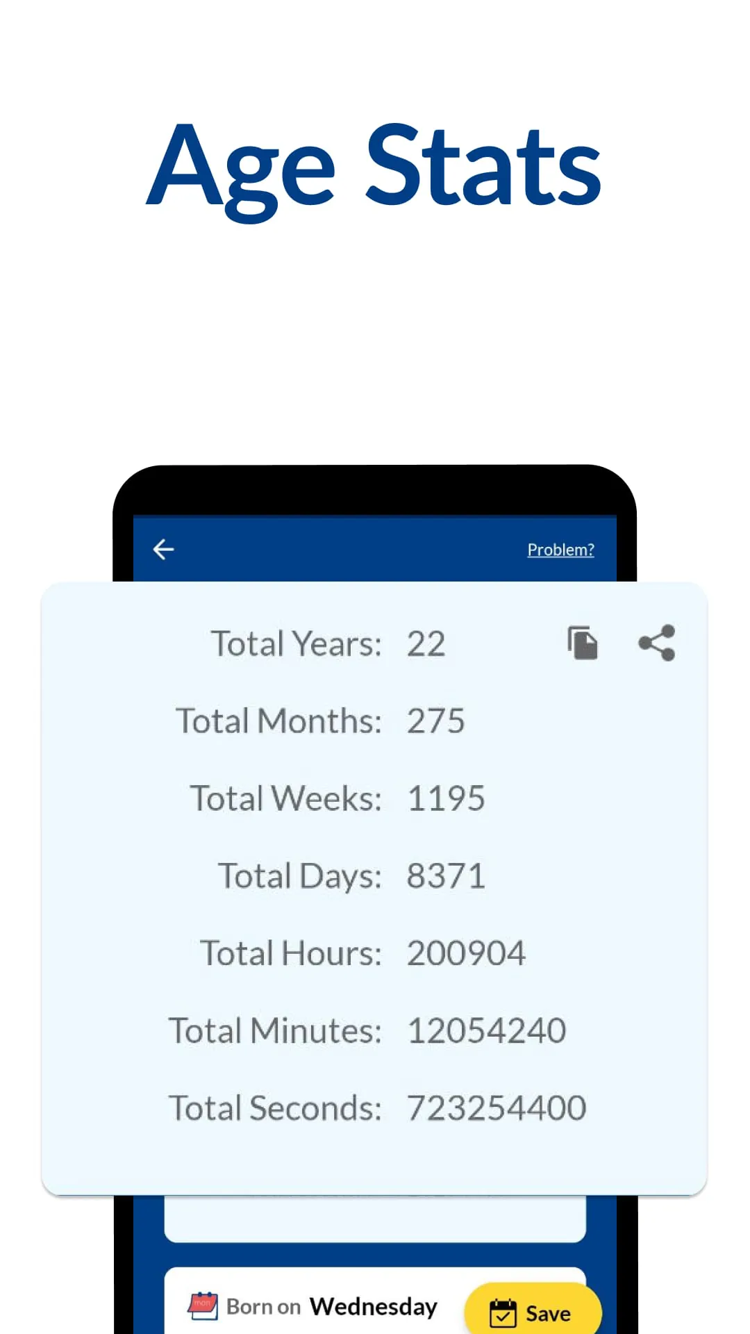 Age Calculator: Date of Birth