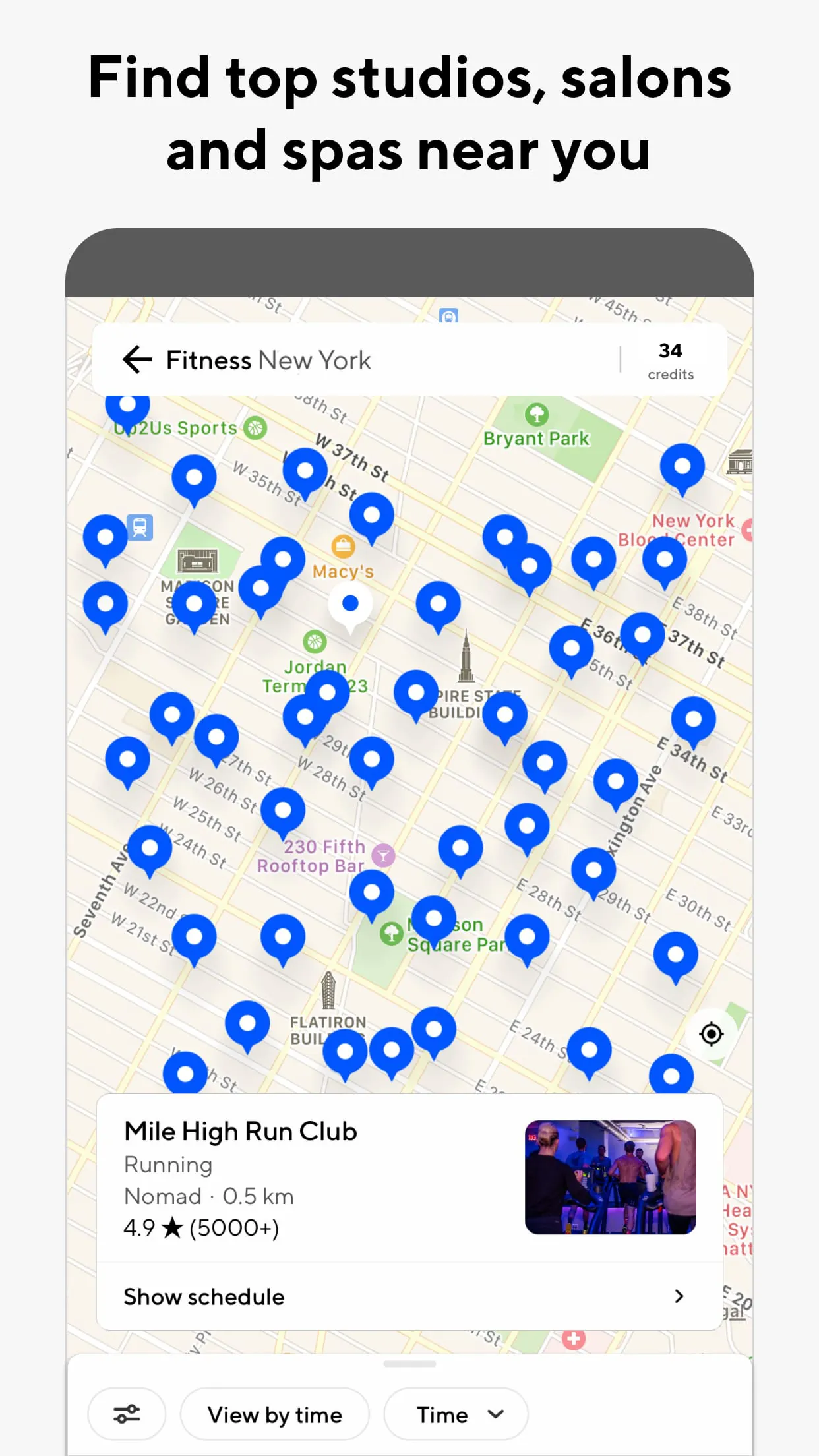 ClassPass: Fitness, Spa, Salon