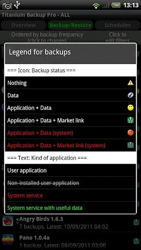 Titanium Backup (root needed)