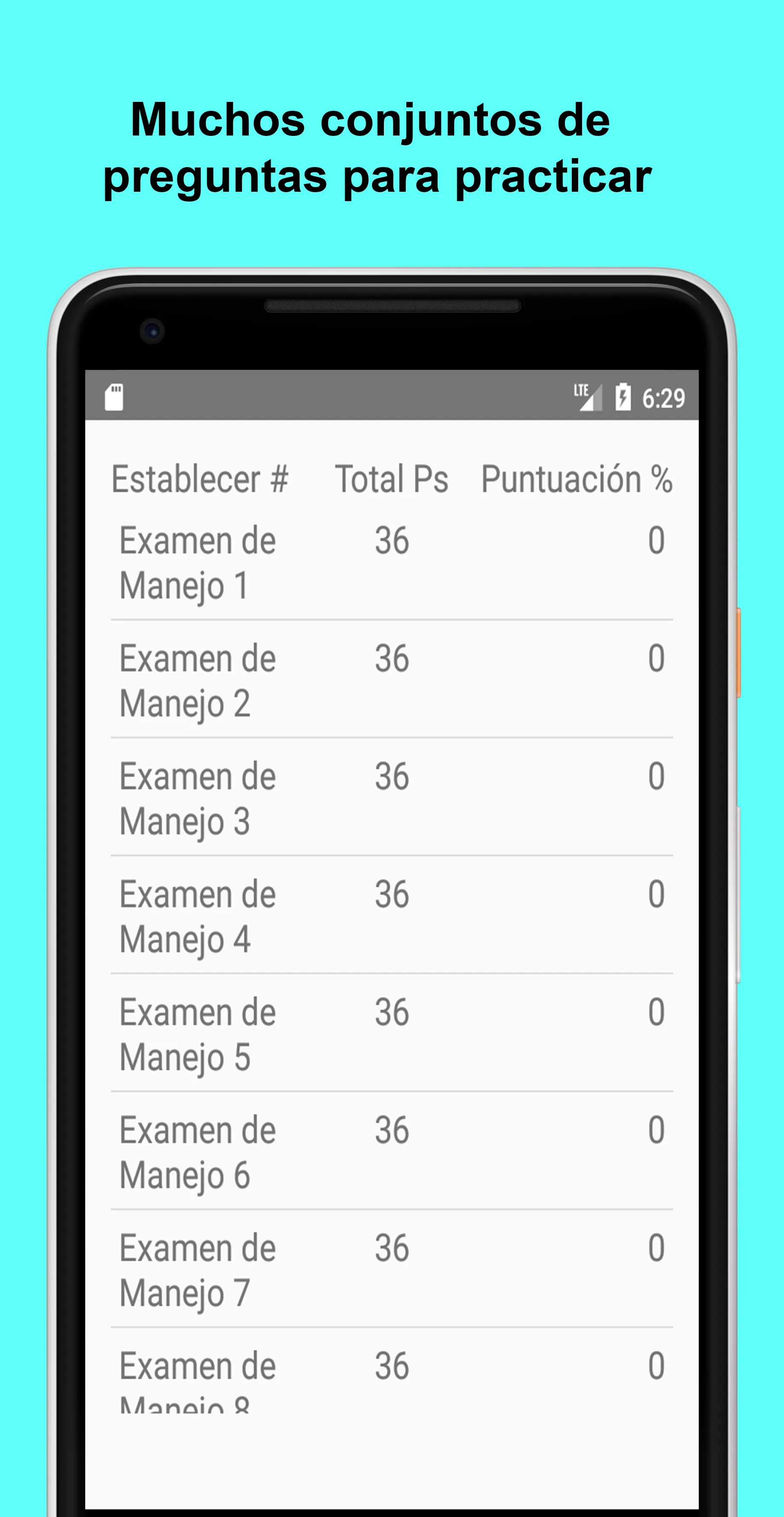 Examen de manejo DMV CA 2024