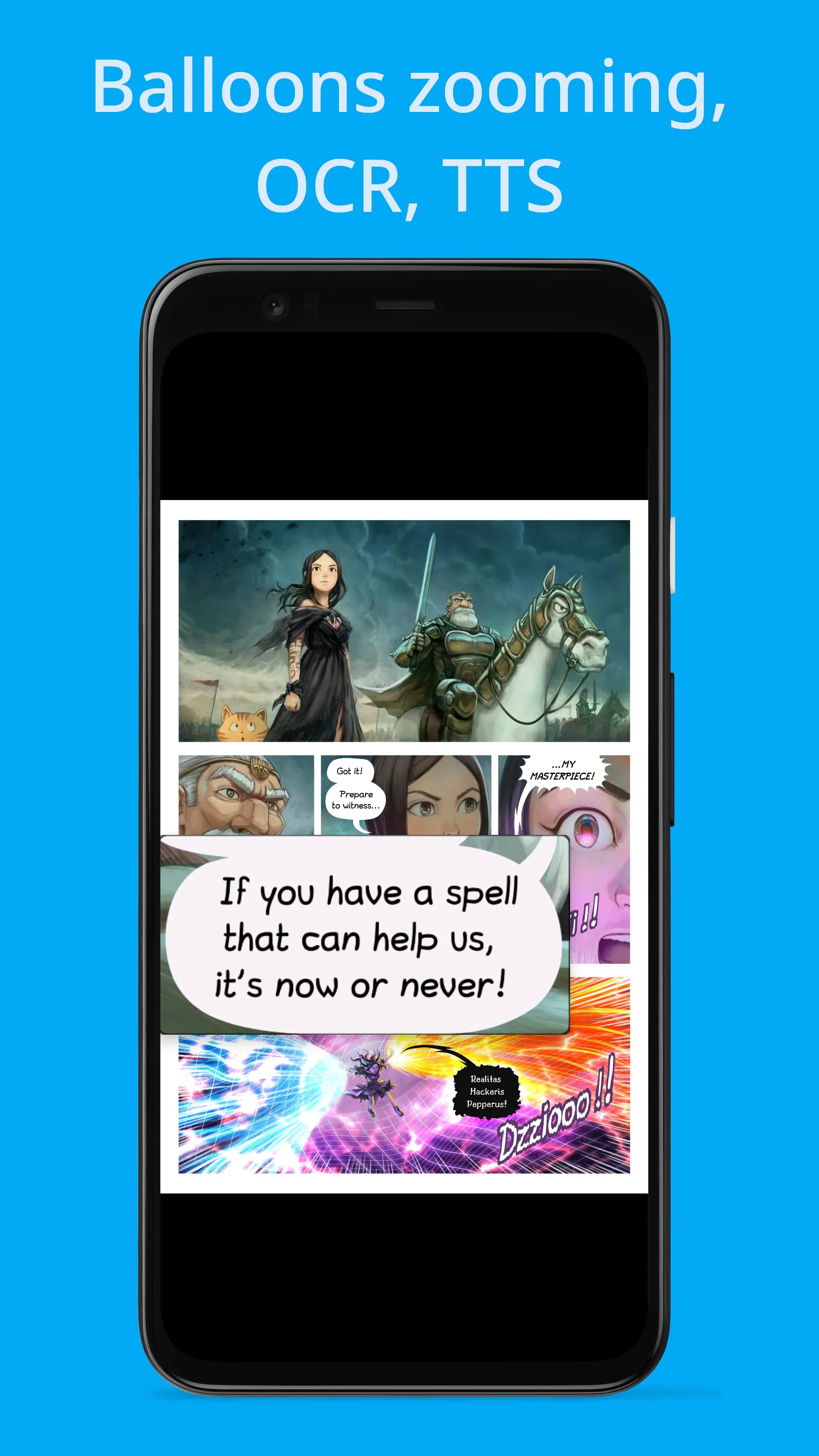 Seeneva: smart comic reader