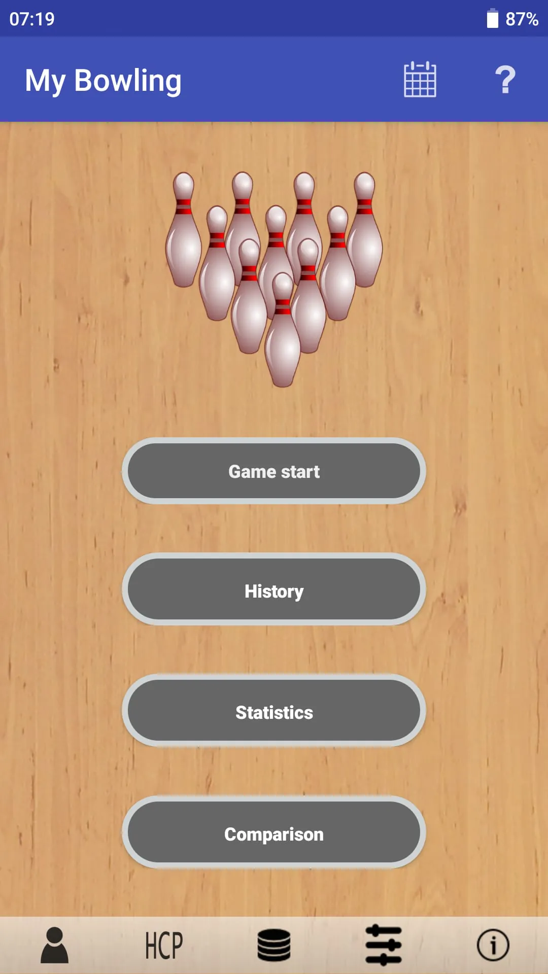 My Bowling Scoreboard