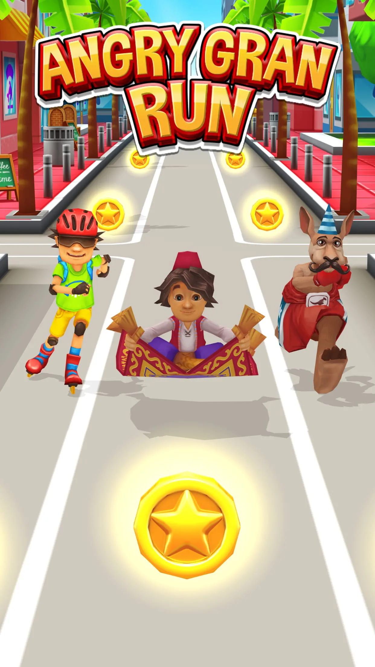 Angry Gran Run - Running Game