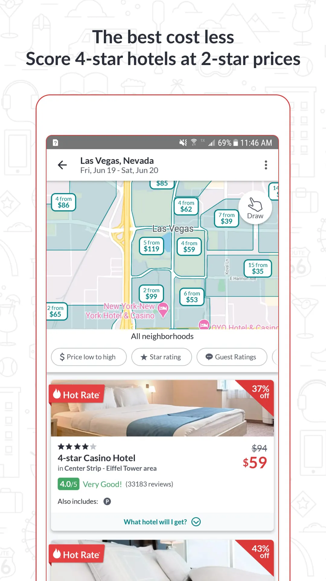 Hotwire: Hotel Deals & Travel