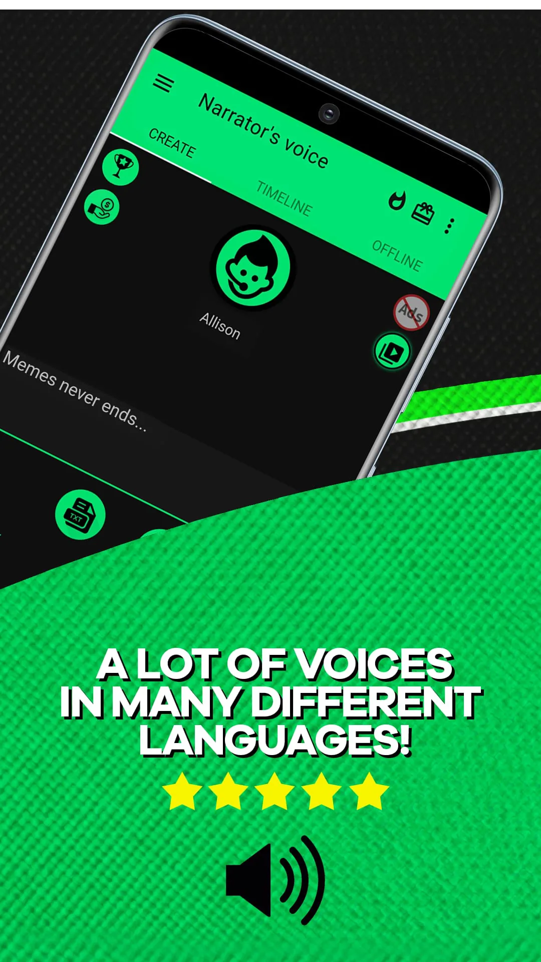 Narrator's Voice - TTS