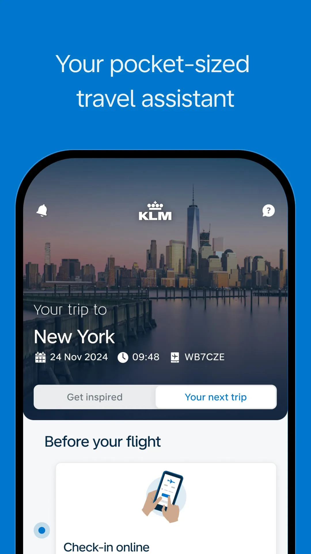 KLM - Book a flight