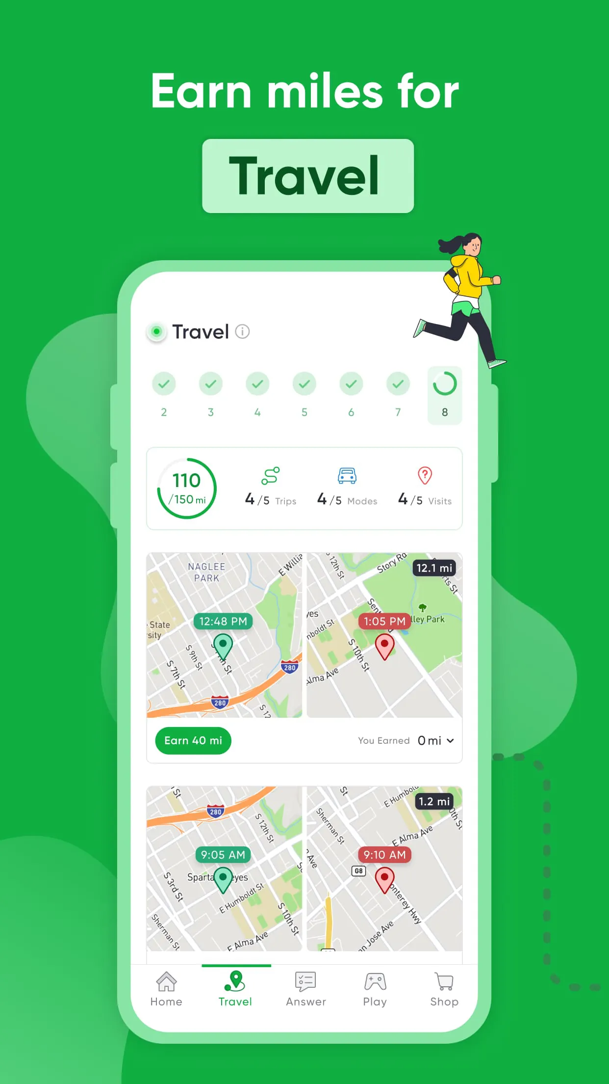 Miles - Travel, Shop, Get Cash