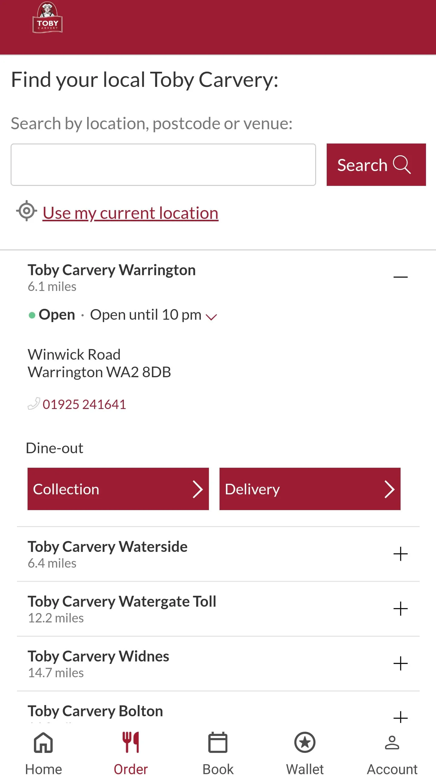 Toby Carvery