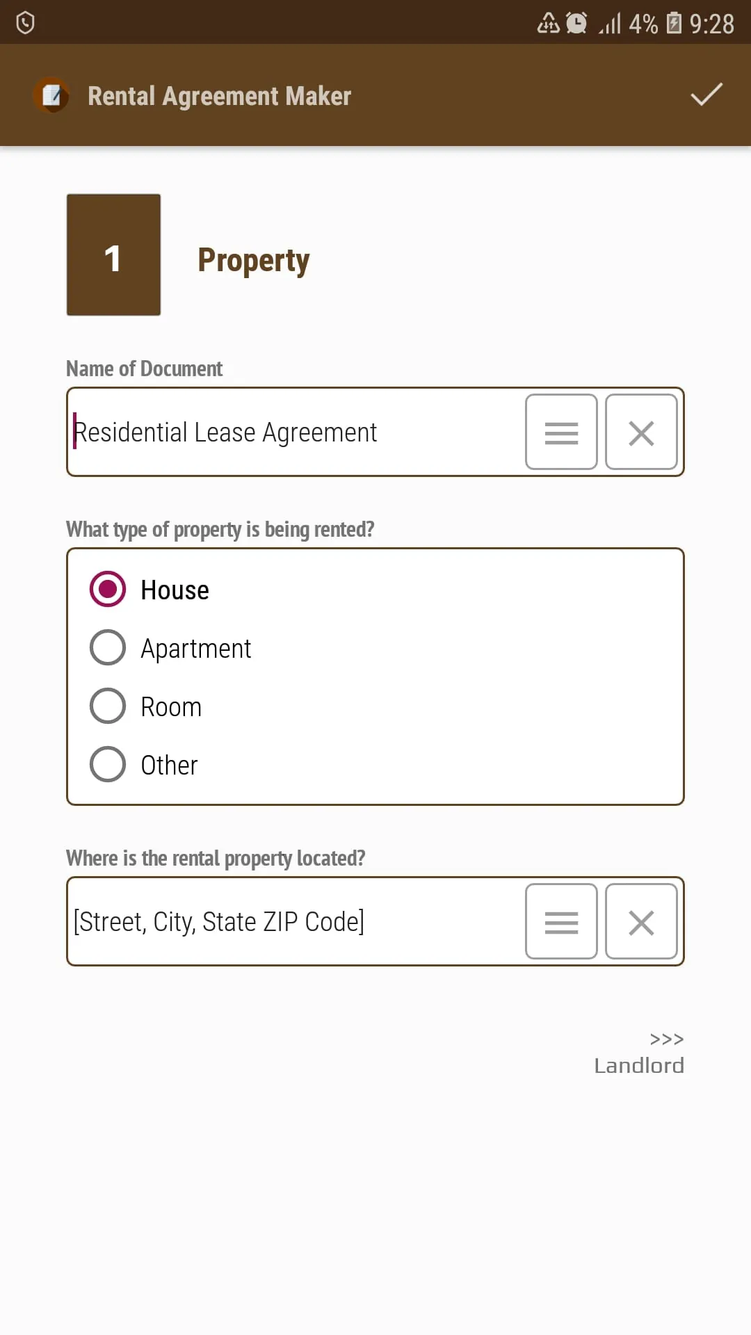 Rental Agreement Maker