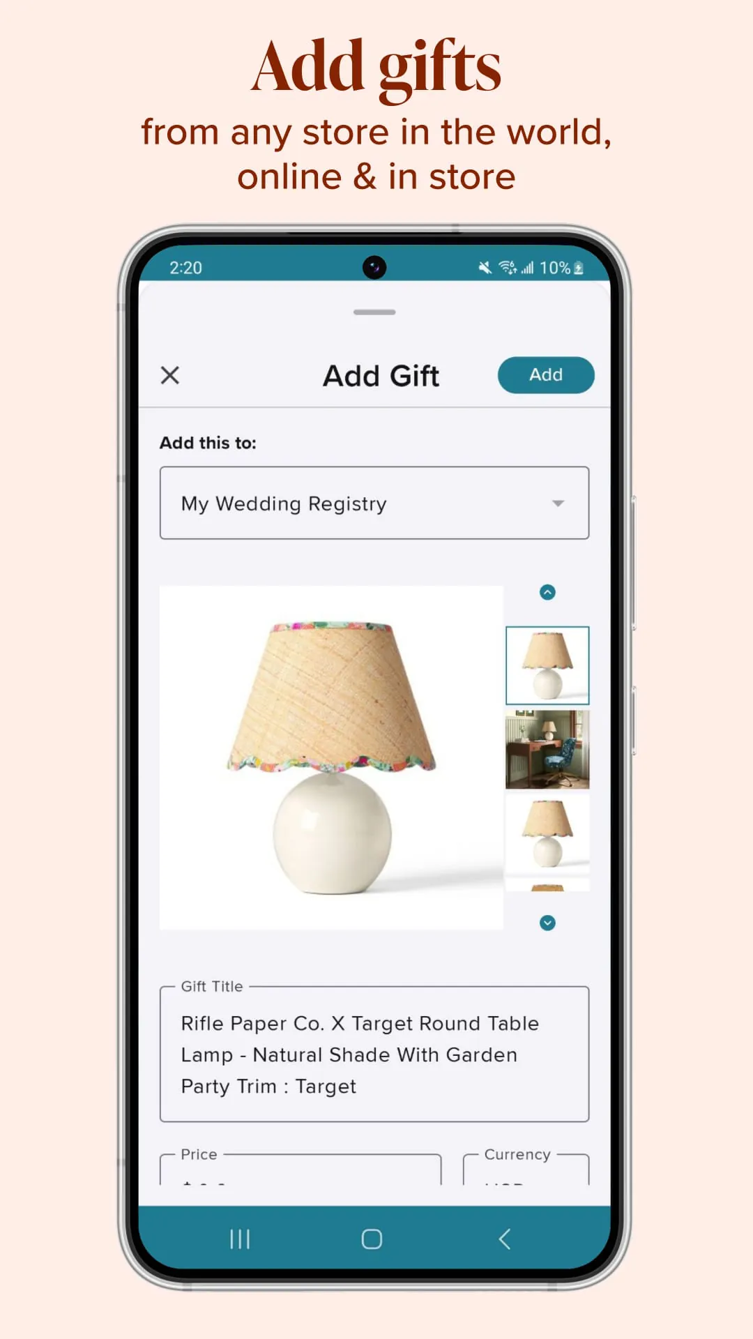 MyRegistry- Universal Giftlist