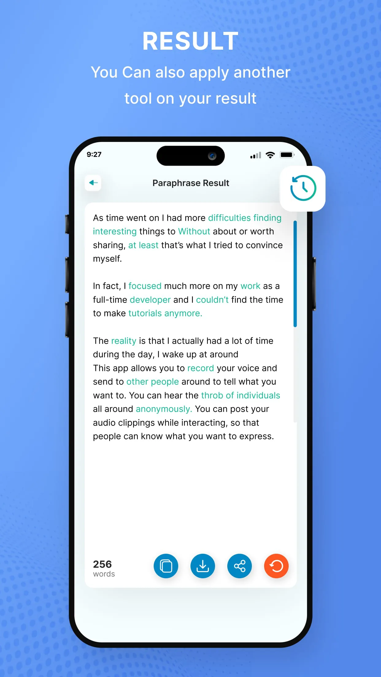 Paraphrasing Tool