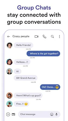 Messages: Phone SMS Text App