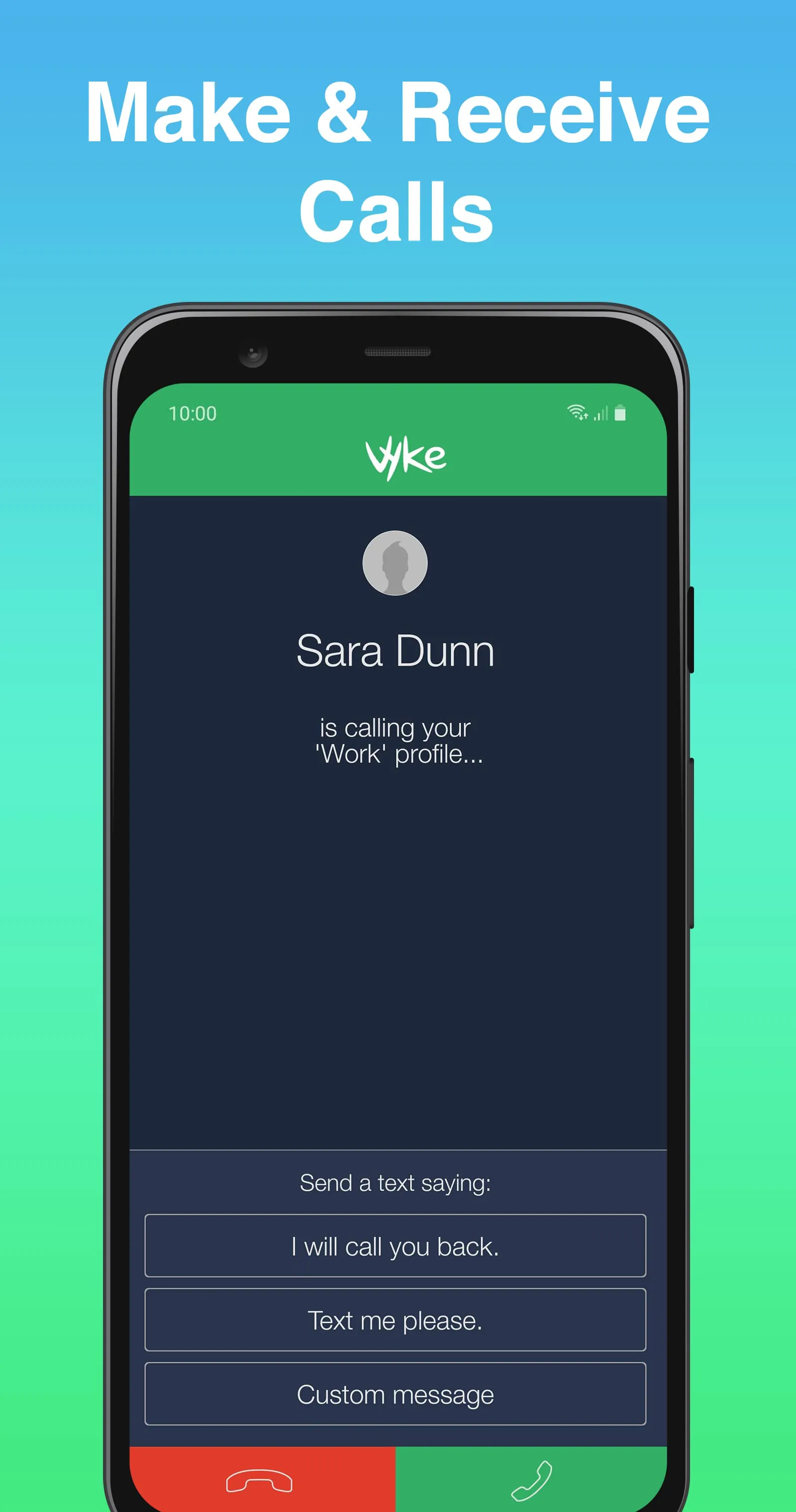 Vyke: Second Phone/2nd Line