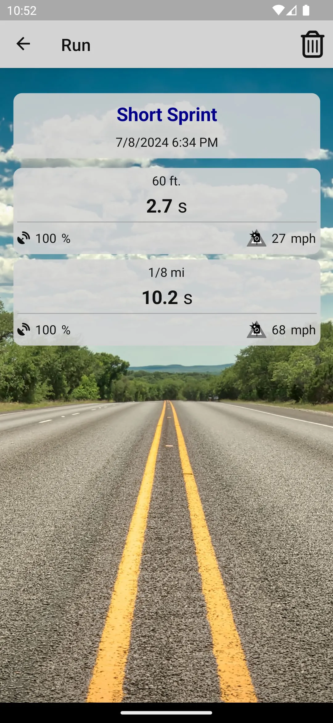 GPS Race Timer