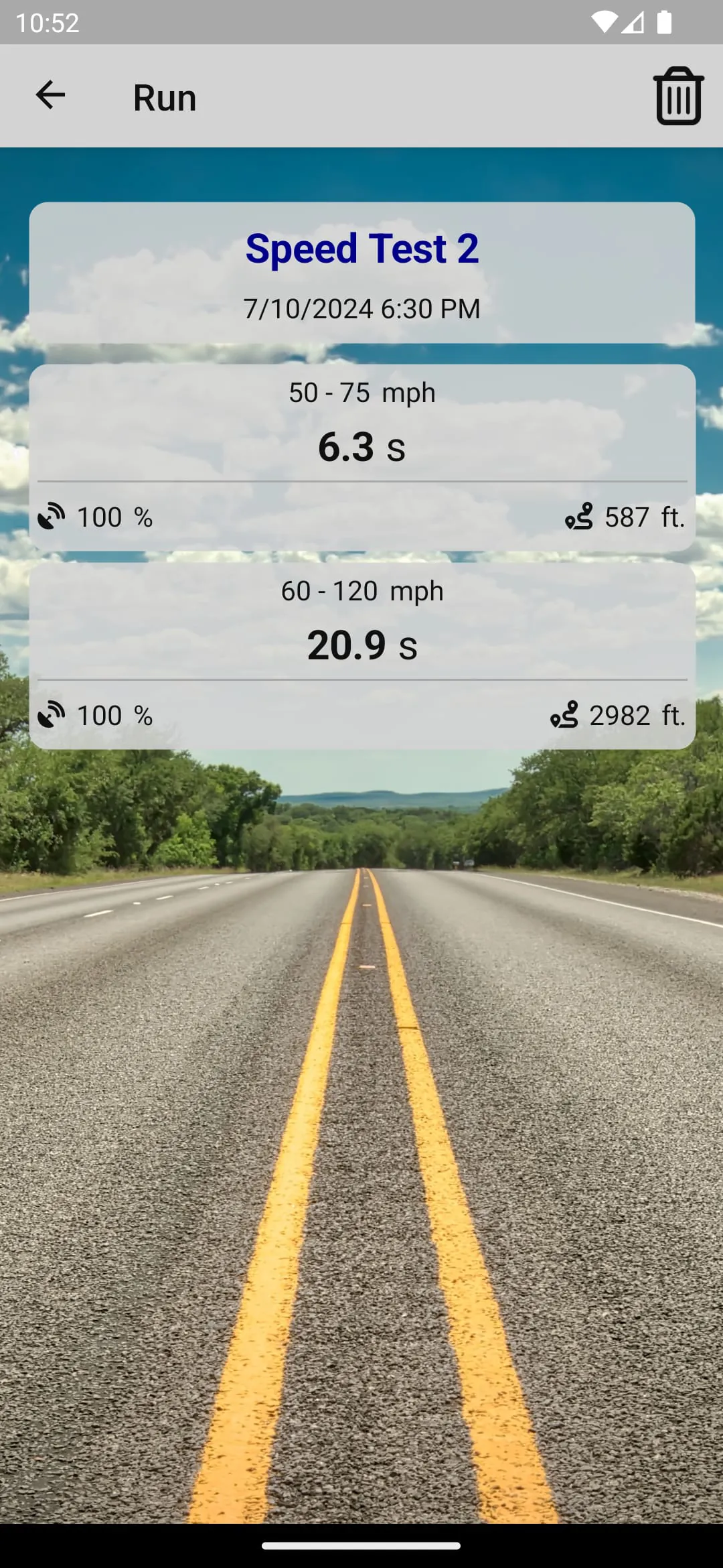 GPS Race Timer