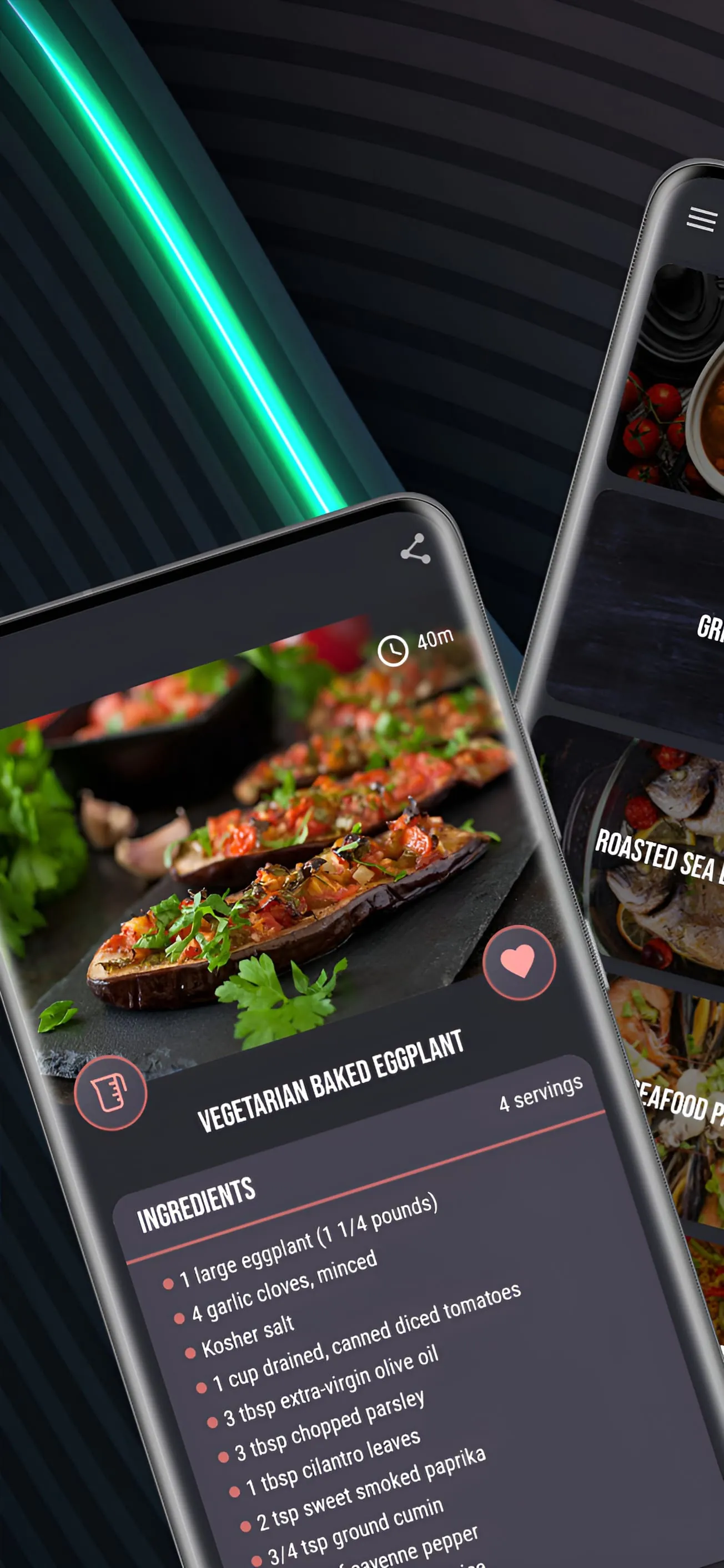 Delish recipe app