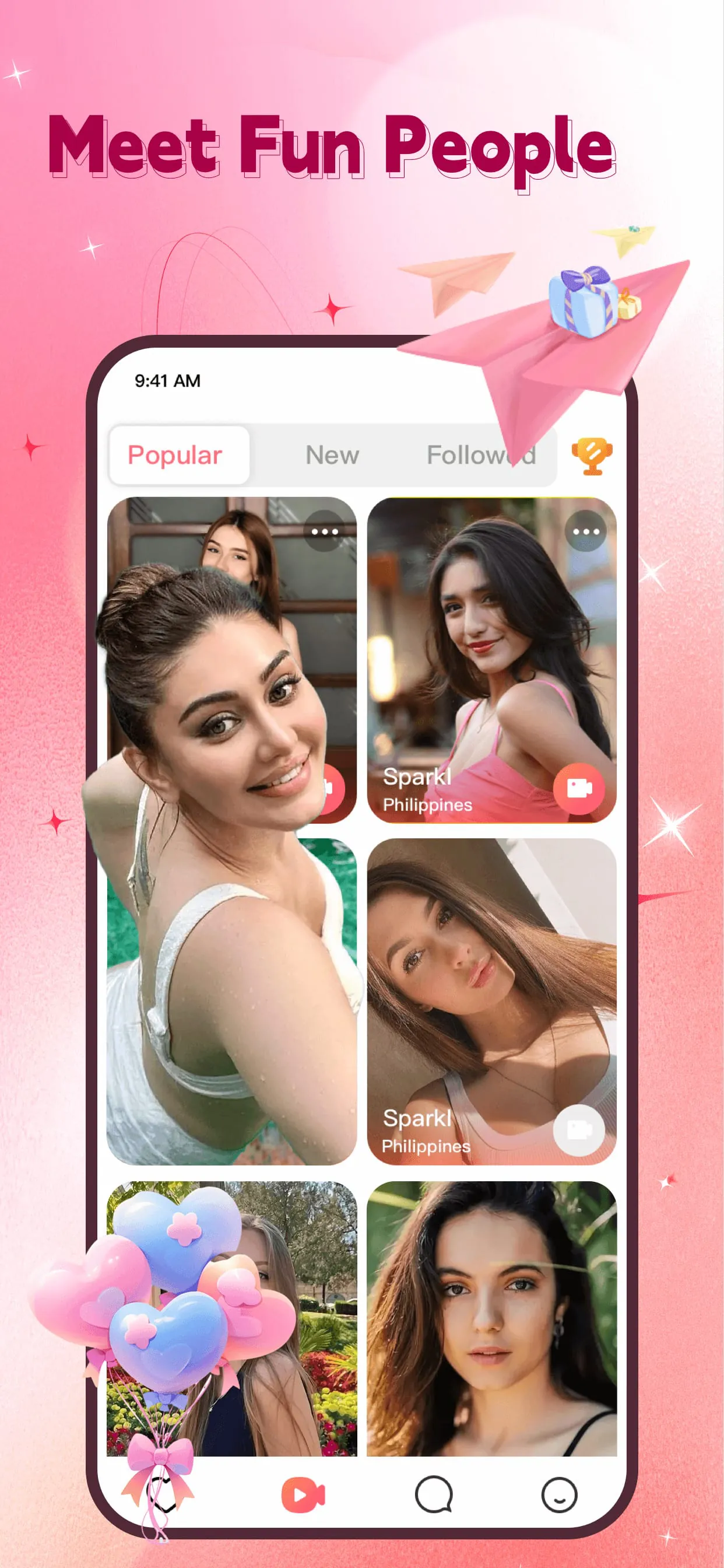 Sparkle - Live Video Chat