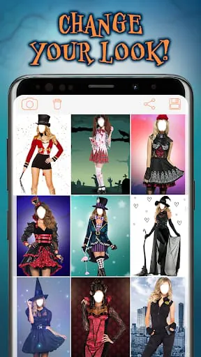 Halloween Stickers: Photo App