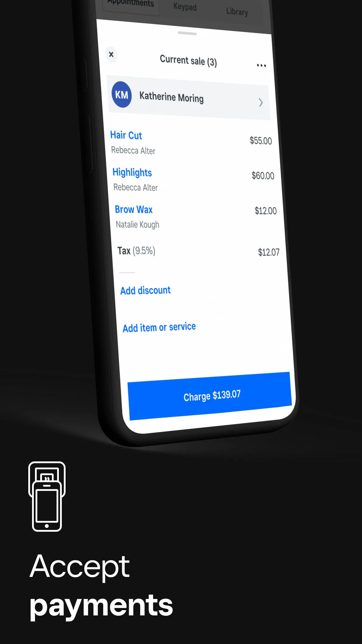 Square Appointments: Scheduler