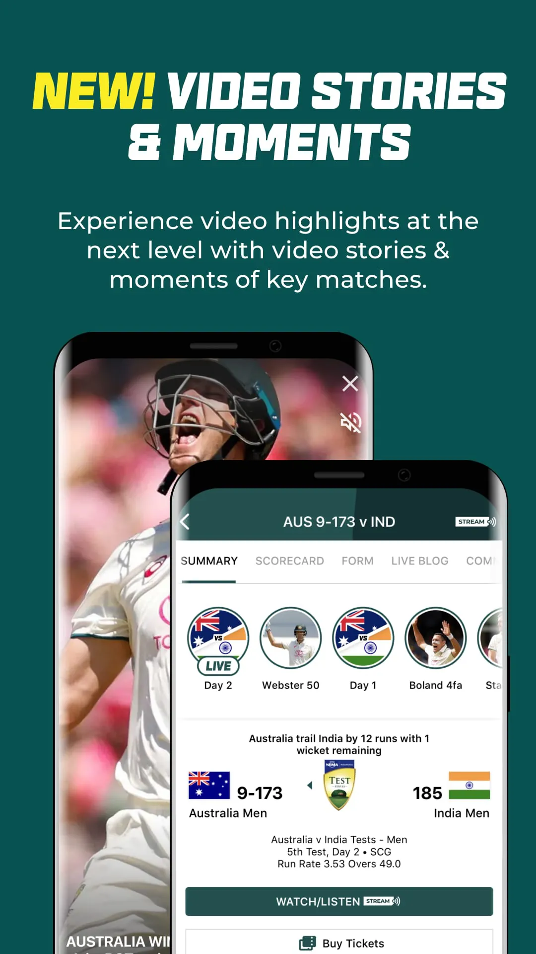 Cricket Australia Live