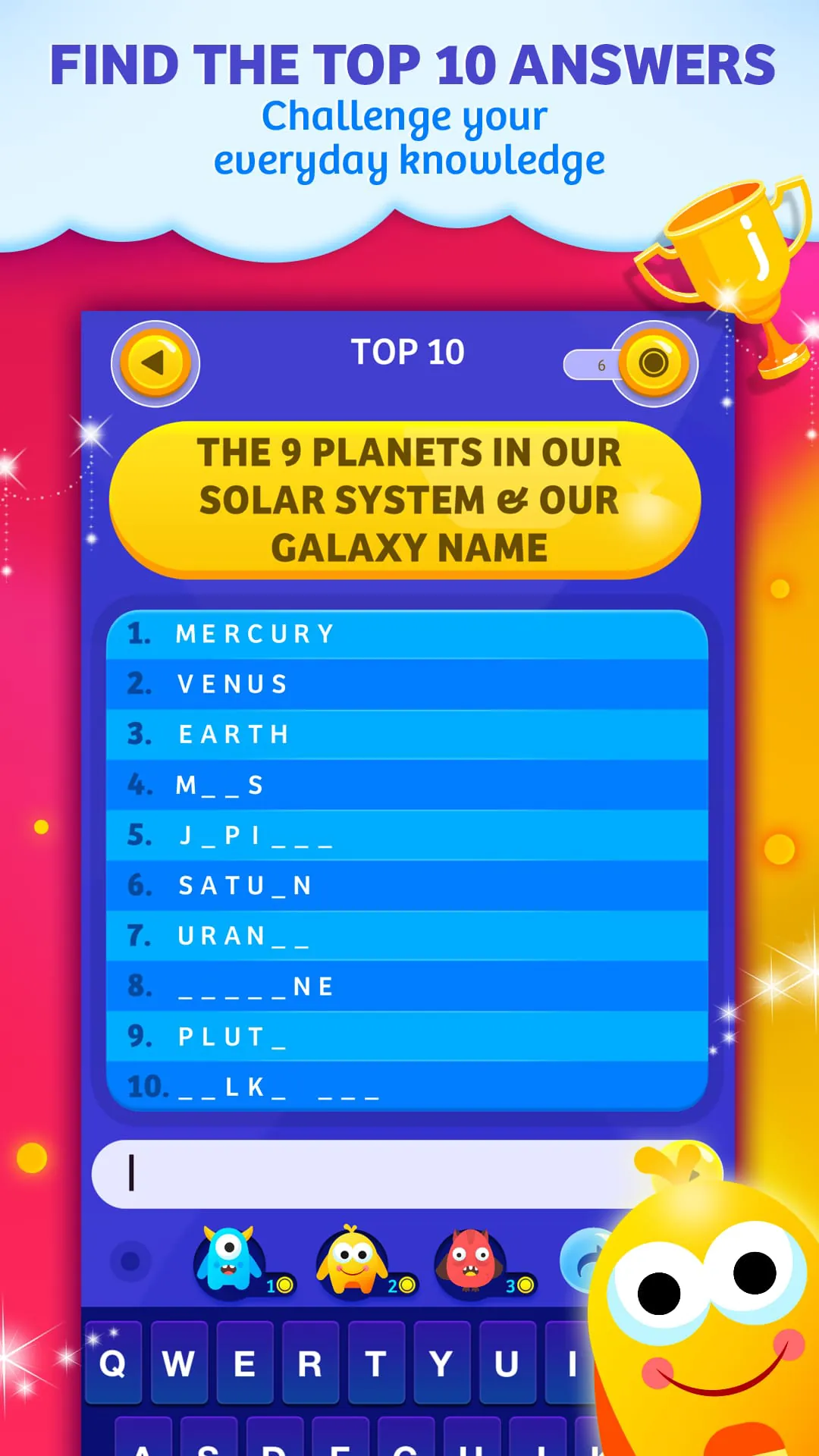 Top 10 Trivia Quiz
