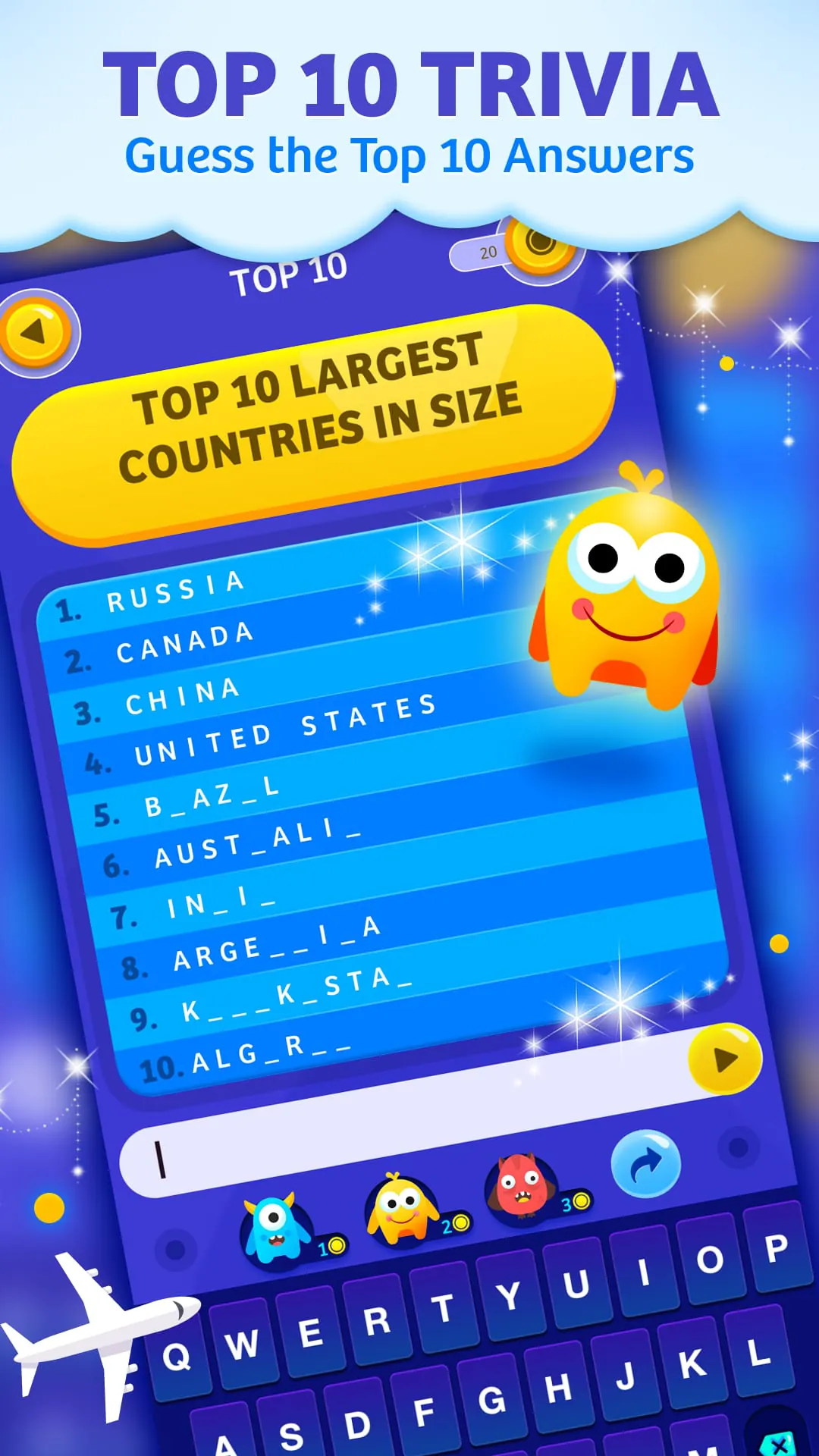 Top 10 Trivia Quiz