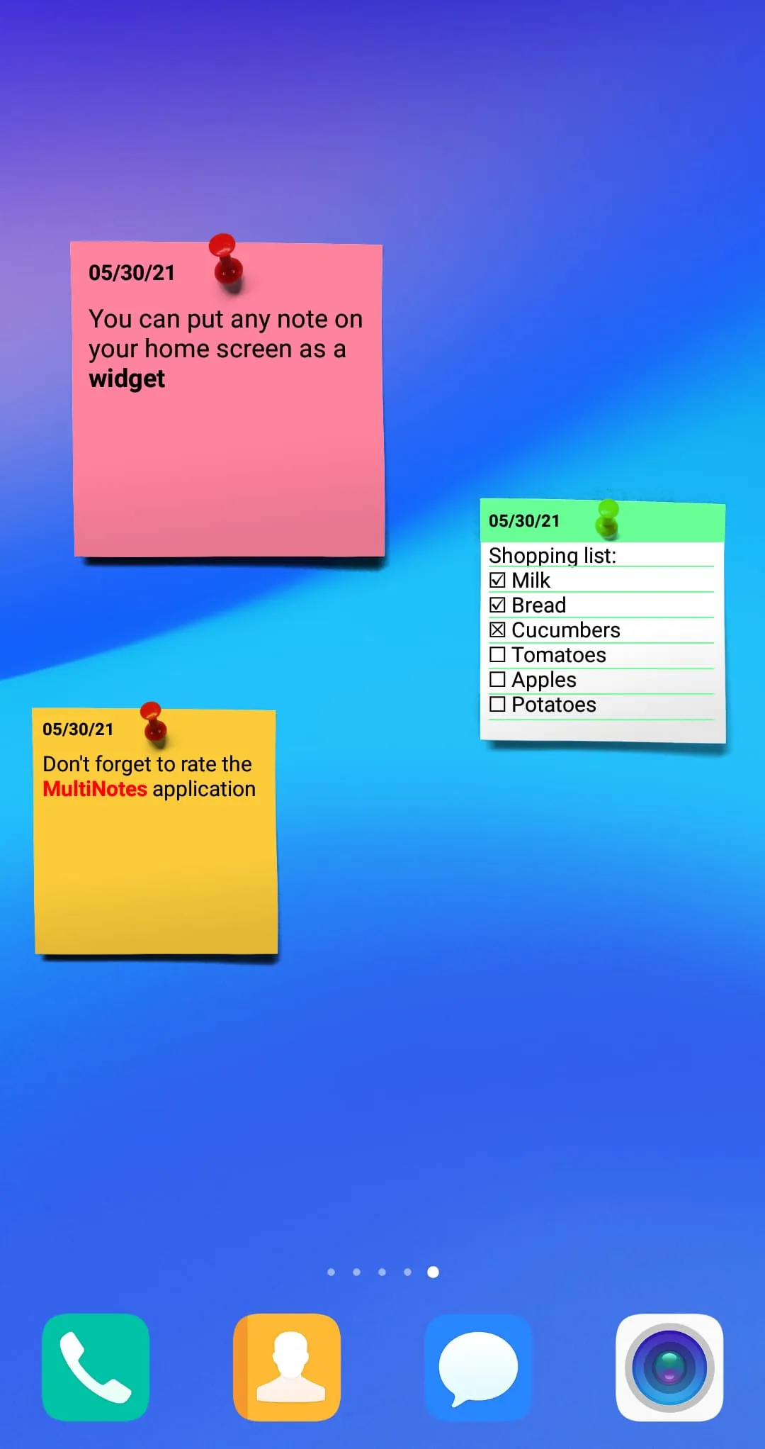 MultiNotes - Reminder Notes