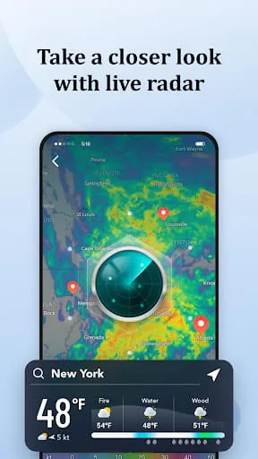 Daily Forecast: Weather&Radar