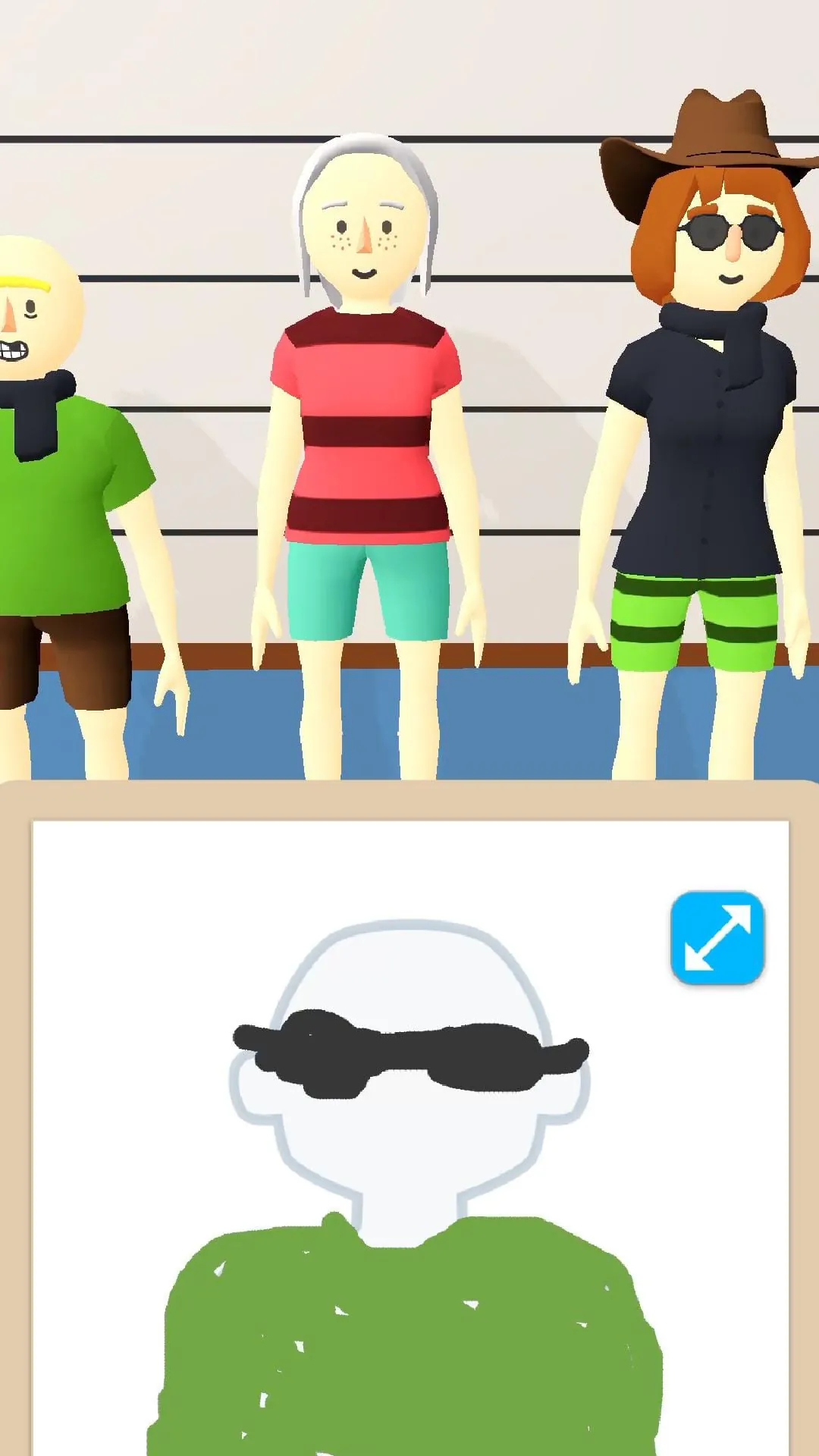 Line Up: Draw the Criminal