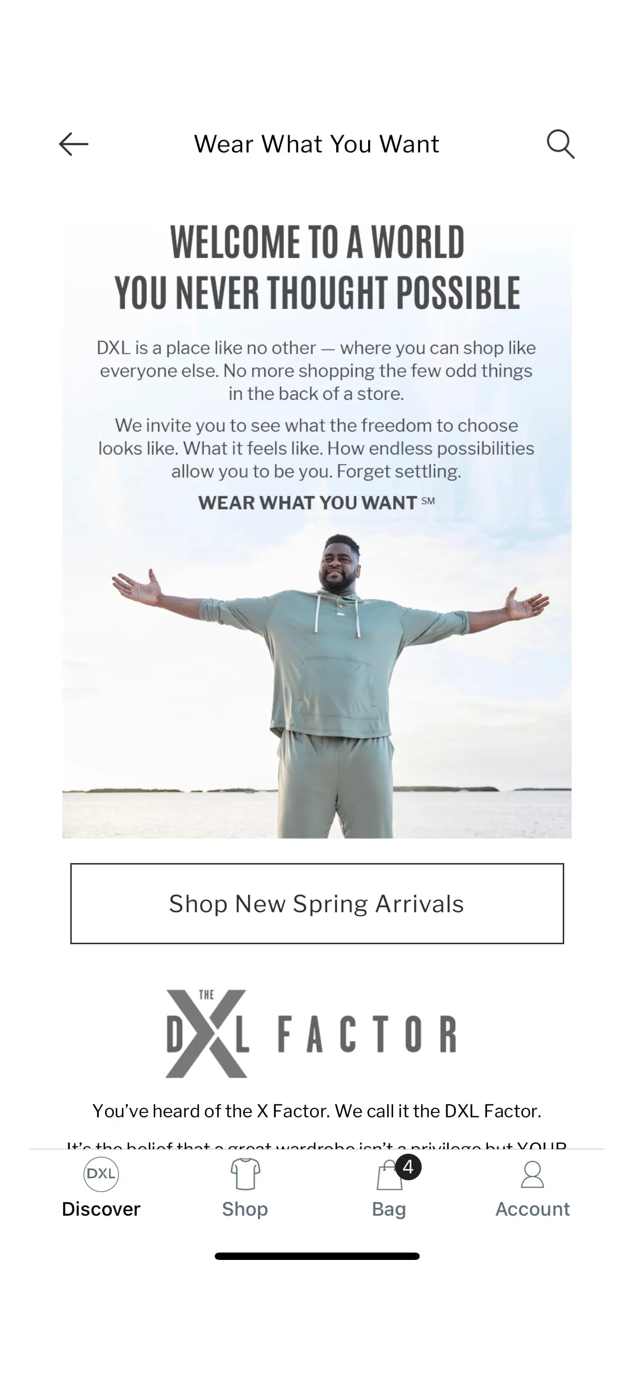 DXL Big + Tall