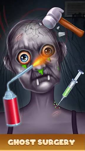 Ghost ASMR surgery game