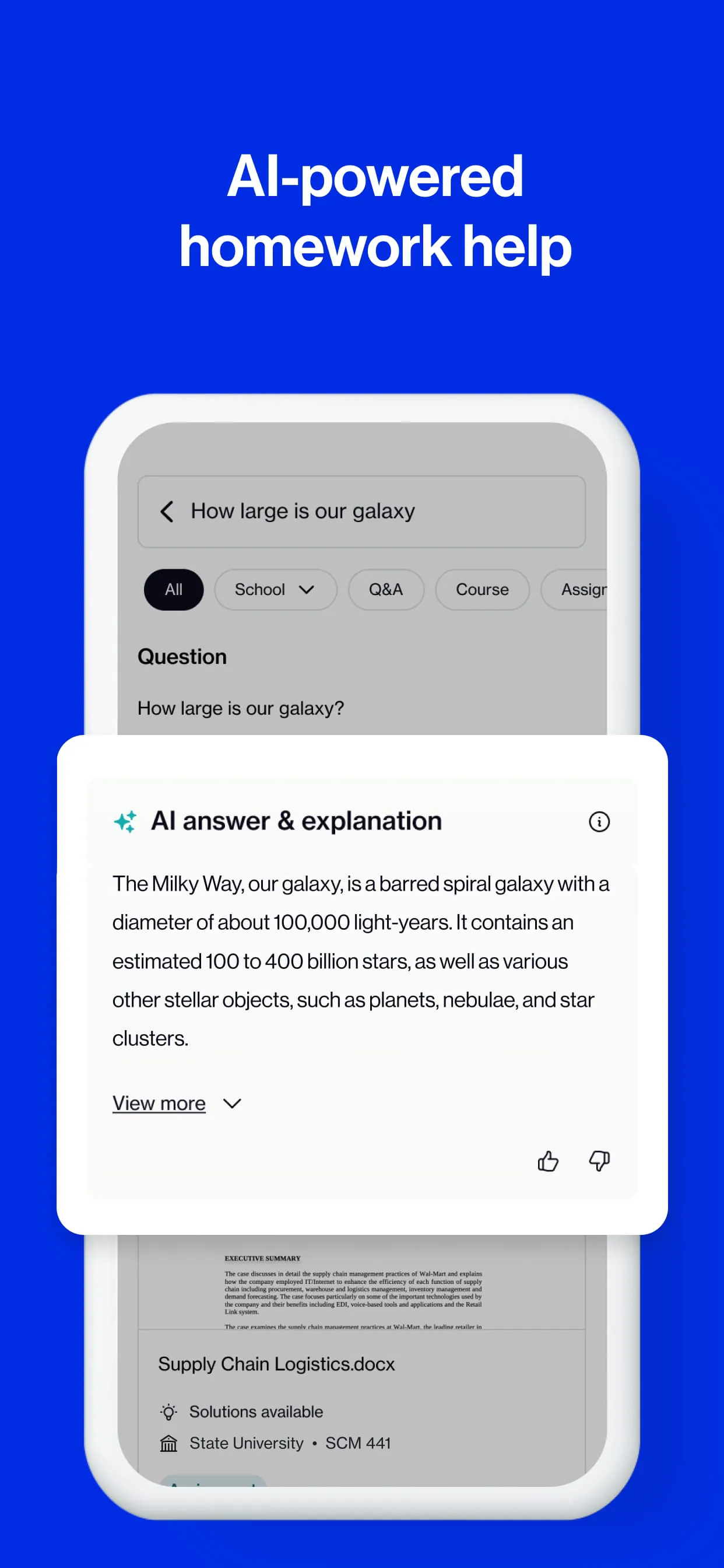 Course Hero: AI Homework Help