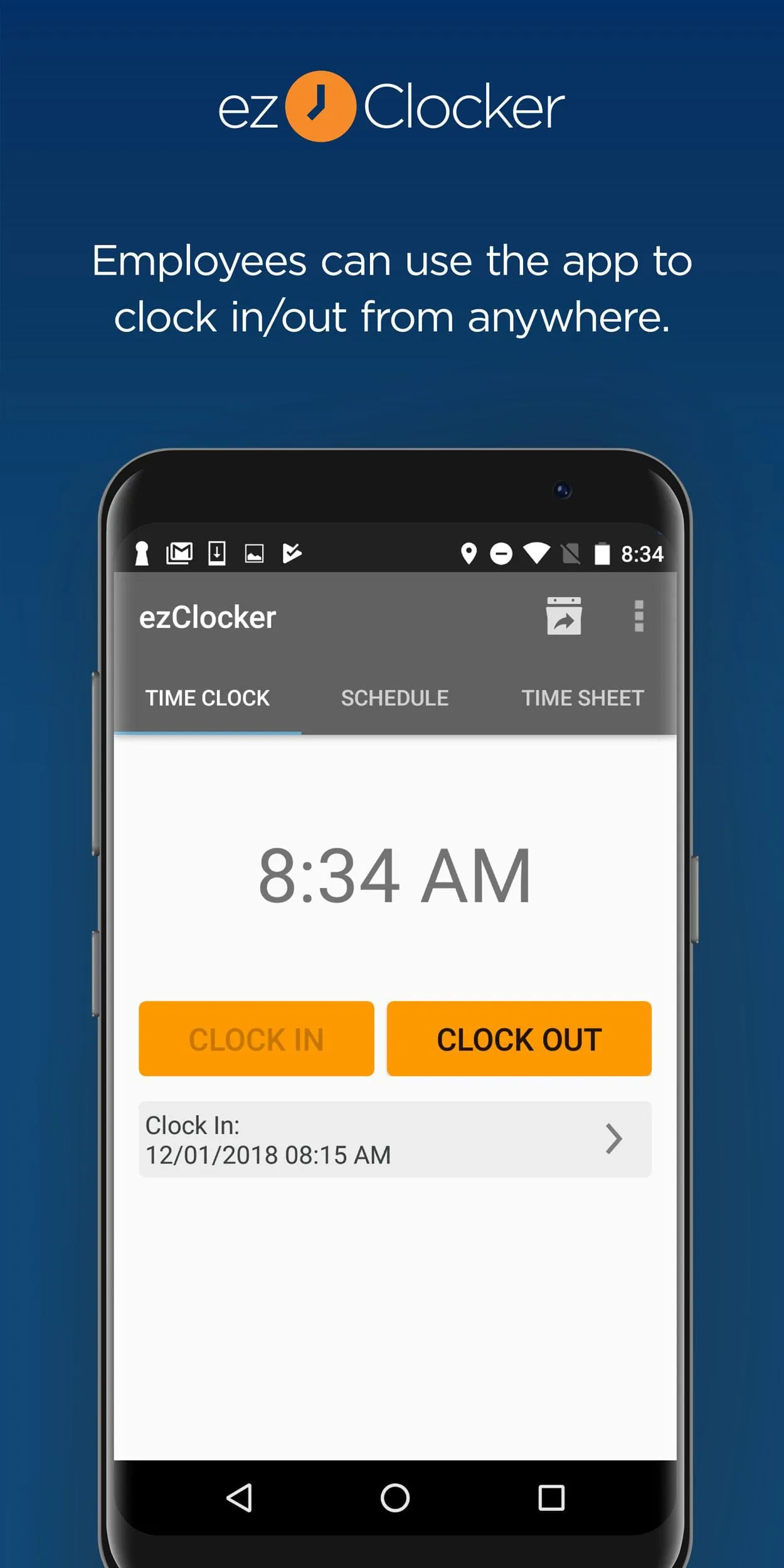 ezClocker: Employee Time Track