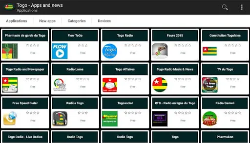 Togo apps